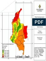 Mapa Temperaturas Mes de Agosto de 1981 - 2010 Autores Smith Romero Miguel Lota Sheila Zambrano Profesor Sandra Mejia Escala de Texto 1:7.700.000