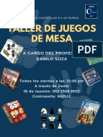 Taller de juegos de mesa