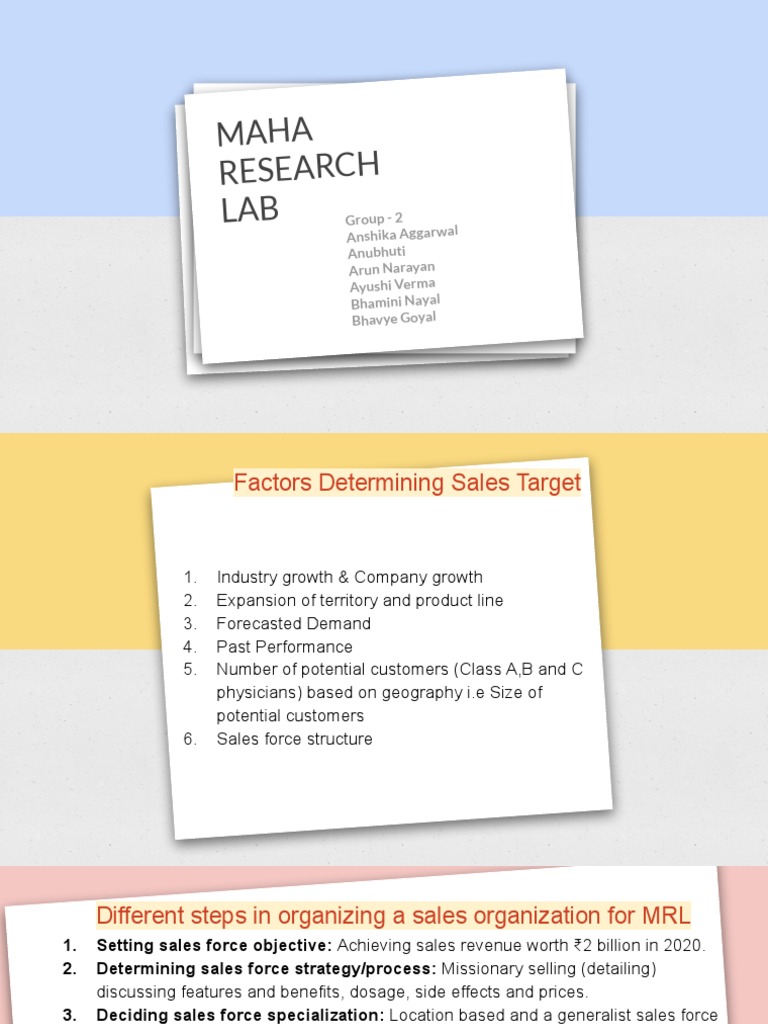 Maha Research Lab | Download Free PDF | Sales | Microeconomics