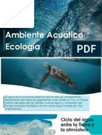 Ambientes acuáticos: ecología y propiedades del agua