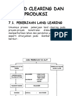PTM Land Clearingan Produksi