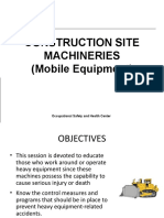 D2.1-Construction Site Machineries (Mobile Quipment)