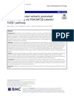 Lactobacillus reuteri extracts promoted wound healing via PI3K/AKT/ β-catenin/ TGF β1 pathway