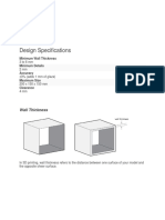 Ceramics Design Specifications: Wall Thickness