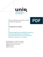 Metodologia Del Aprendizaje Basado en PR PDF
