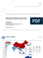 John Mahoney slides on China fintech