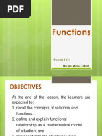 Functions PDF