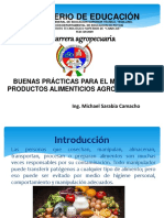 BUENAS PRÁCTICAS PARA EL MANEJO DE PRODUCTOS ALIMENTICIOS AGROPECUARIOS