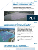 Sistemas Fotovoltaicos Flotantes para Auxiliar A Las Energias Hidraulicas PDF