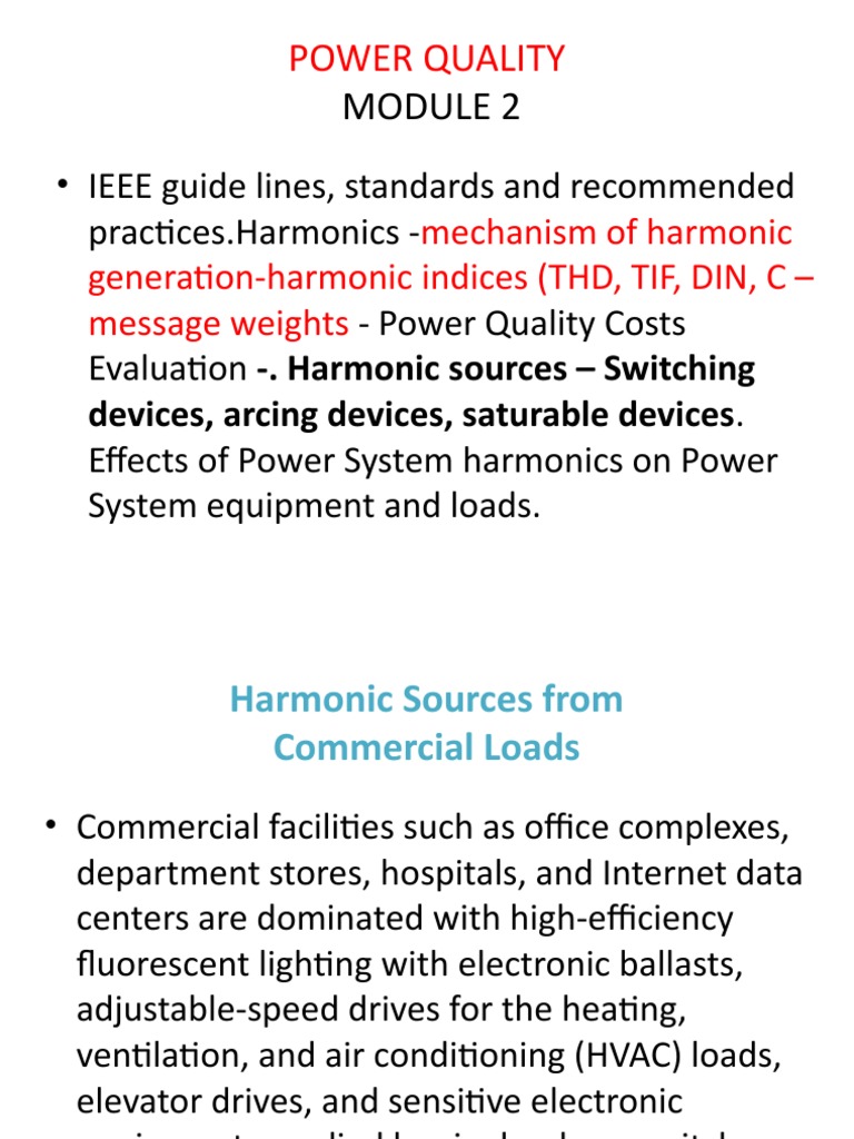 Harmonics and Power Quality Standards | PDF | Power Inverter | Rectifier