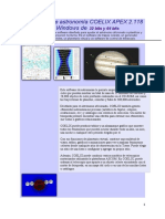 El Software de Astronomía COELIX APEX 2