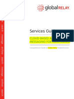 Services Guide: Cloud-Based Archiving & Messaging For Compliance