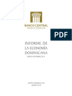 Informe de La Economia Dominicana Enero-Diciembre 2019 PDF