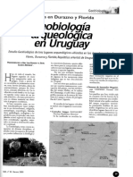 Geobiología Arqueológica en Uruguay