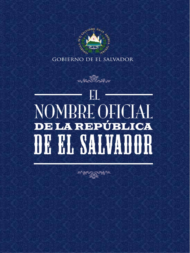 El Nombre de El Salvador | PDF | El Salvador | México