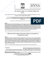 1.4.4. 2019 Updating the finite element model of a Colombian bridge with Ansys