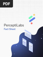 PerceptiLabs Fact Sheet