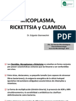Clase Teórica 6 MICOPLASMAS, RICKETTSIAS, CLAMIDIAS