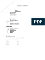 Estructura de Informe de Prácticas PDF