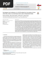 Development and Validation of A GC-FID Method For The Analysis of Short Chain Fatty Acids in Rat and Human Faeces and in Fermentation Fluids