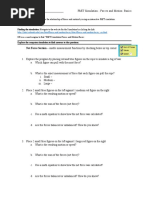 PhET - Forces Motion Basics in html5 10.3.17 | PDF | Force | Mass