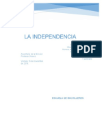 La Independencia Monografia