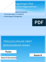 Penggolongan Obat