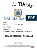 Buku Tugas MTK Wajib Kelas Xi