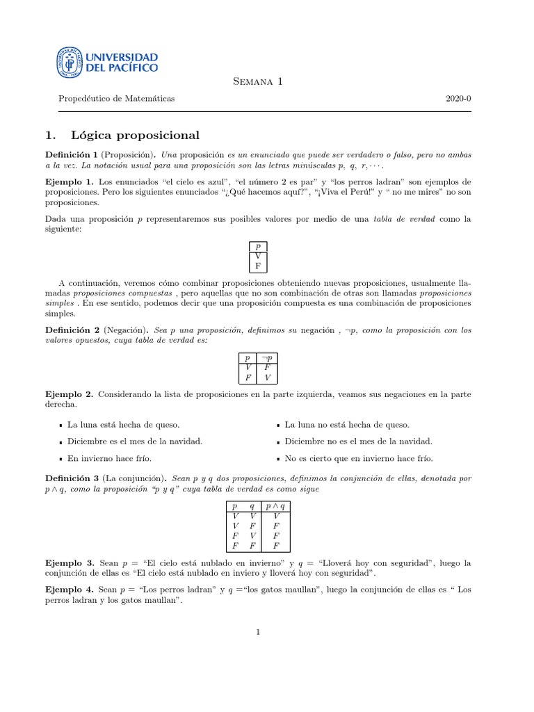 Semana1 5 Pdf Proposicion Si Y Solo Si