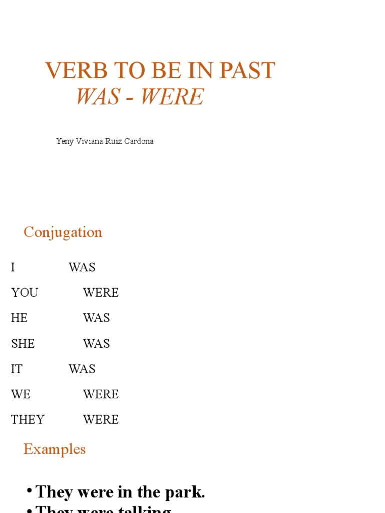 Past Tense of 
