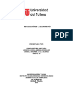 Metodología de La Econometría PDF