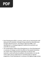 Pre-Independence History of Rural Development