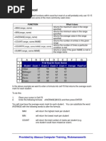 Download Excel - SUM and COUNT Functions by Baroda32 SN4791664 doc pdf