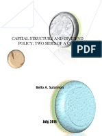 Capital Structure and Dividend Policy Two Sides of A Coin