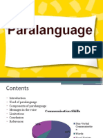 Paralanguage