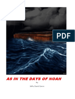 As in The Days of Noah