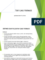 Materi Pengantar Ilmu Farmasi