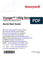 Voyager™ 1452g Series: Quick Start Guide