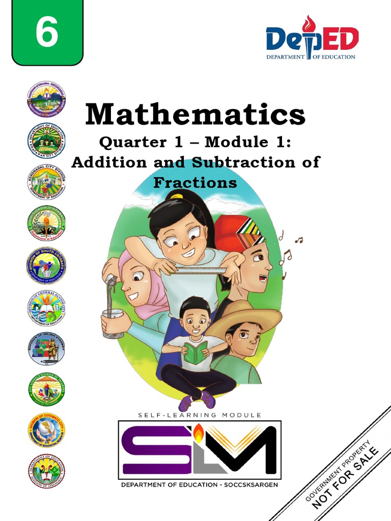 module 1 mathematics 6 pdf fraction mathematics numbers