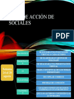 Plan de Acción de Sociales