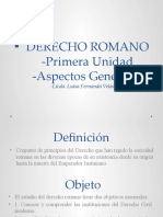 Derecho Romano 1 Clase