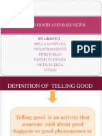 TELLING GOOD AND BAD NEWS (Group 2)