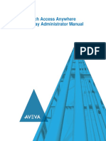Aveva Intouch Access Anywhere Secure Gateway Administrator Manual