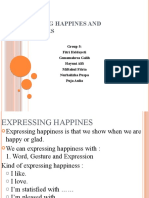 Expressing Happines and Unhappines