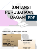 AKUNTANSI UNTUK PERUSAHAAN DAGANG