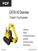 Catia V5 Basic-Excavator