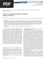 Virtual Tool Mark Generation For Efficient Striation Analysis