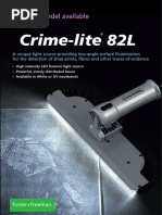 Crime-Lite 82L: UV Model Available