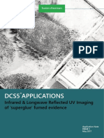 Dcs5 Applications: Infrared & Longwave Reflected UV Imaging of Superglue' Fumed Evidence