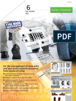 SICAR 6 Management System for Shoe Print and Tyre Mark Evidence